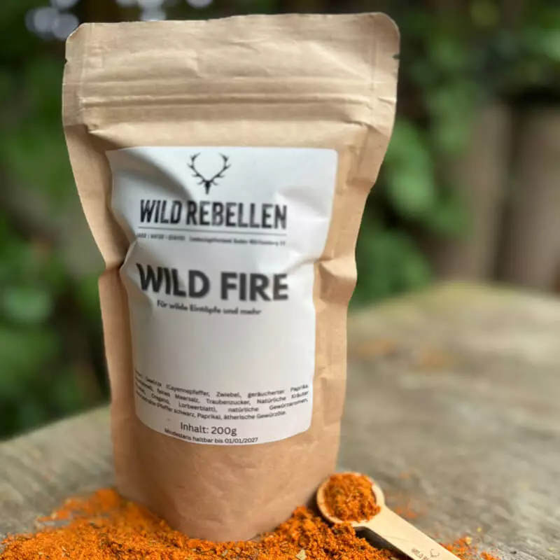 WildRebellen Wild Fire Eintopf-Gewürzmischung 
