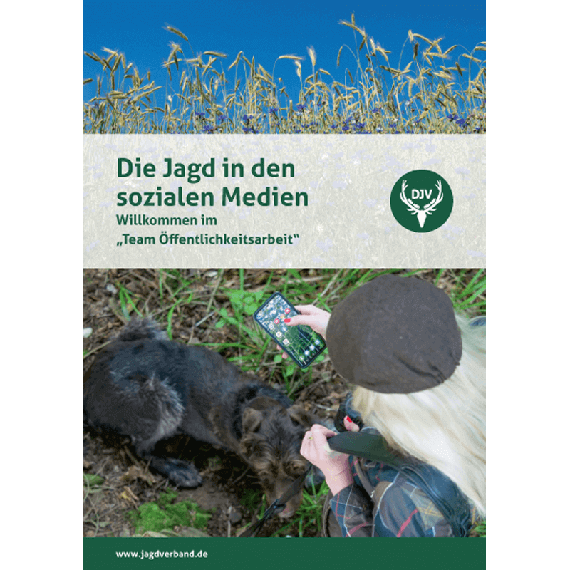 Broschüre „Die Jagd in den sozialen Medien“