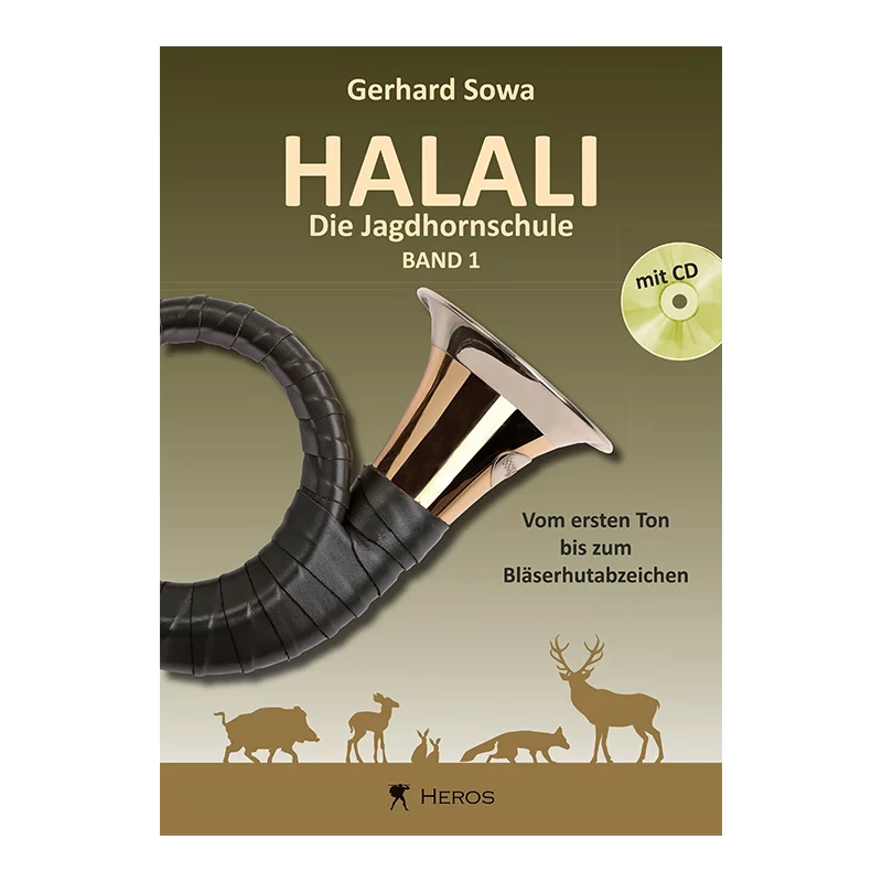 Buch "Halali - Die Jagdhornschule" Band 1, mit CD