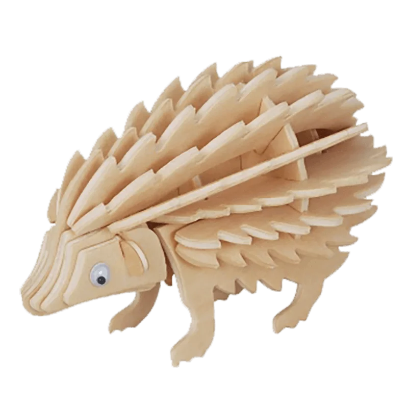 Holz 3D Puzzle Igel