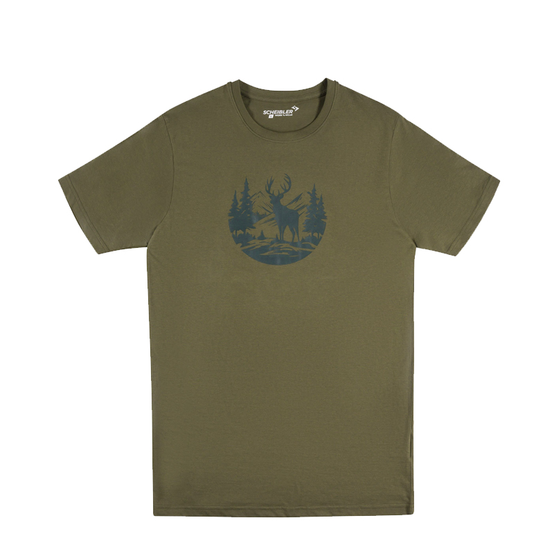 Jagd T-Shirt Hirsch