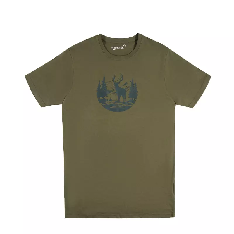 Jagd T-Shirt Hirsch