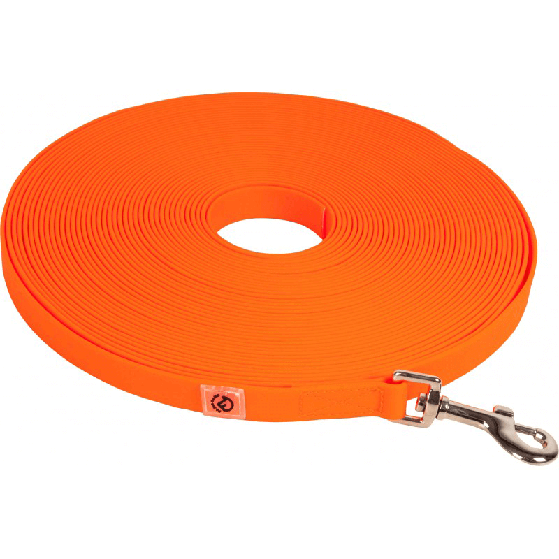 Hunde-Suchleine Signalorange 20m