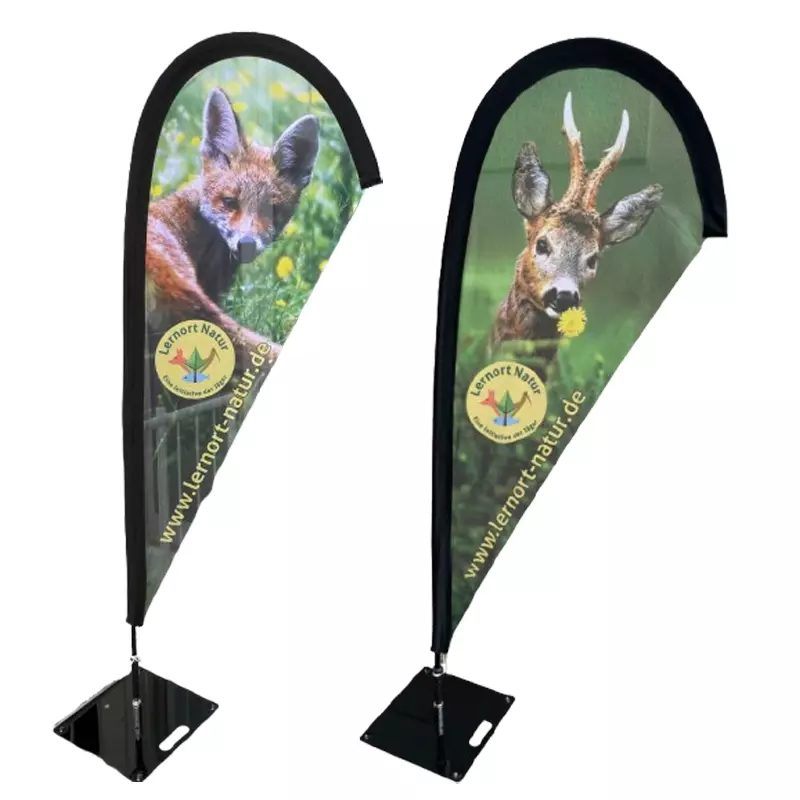 Lernort-Natur Beachflag