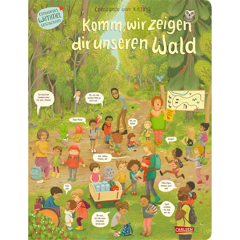 Kinderbuch "Komm, wir zeigen dir unseren Wald"