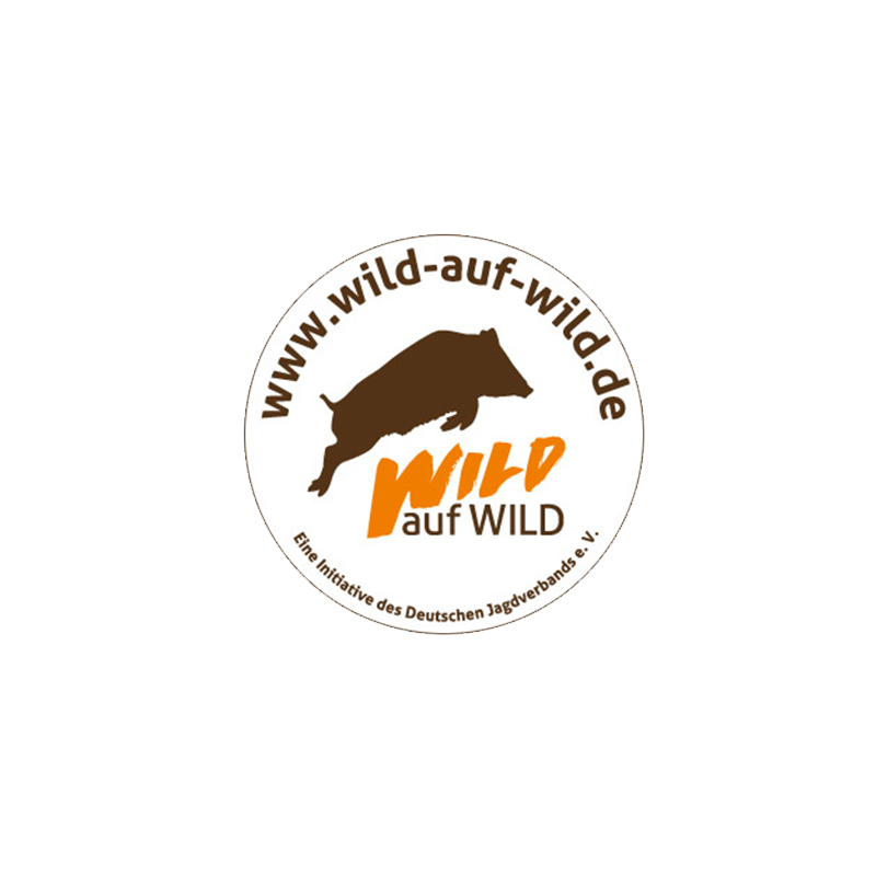 Aufkleber "Wild auf Wild" 10 cm