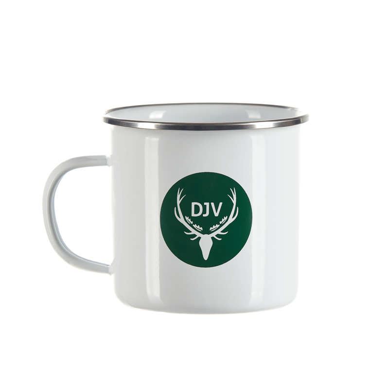 DJV-Emaille-Tasse