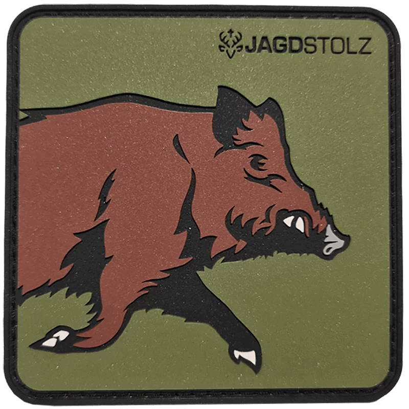 Jagdstolz Patch "Wildschwein"