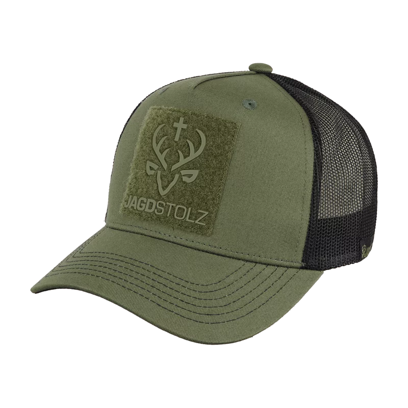 Jagdstolz Trucker Cap mit Patch-Applikation