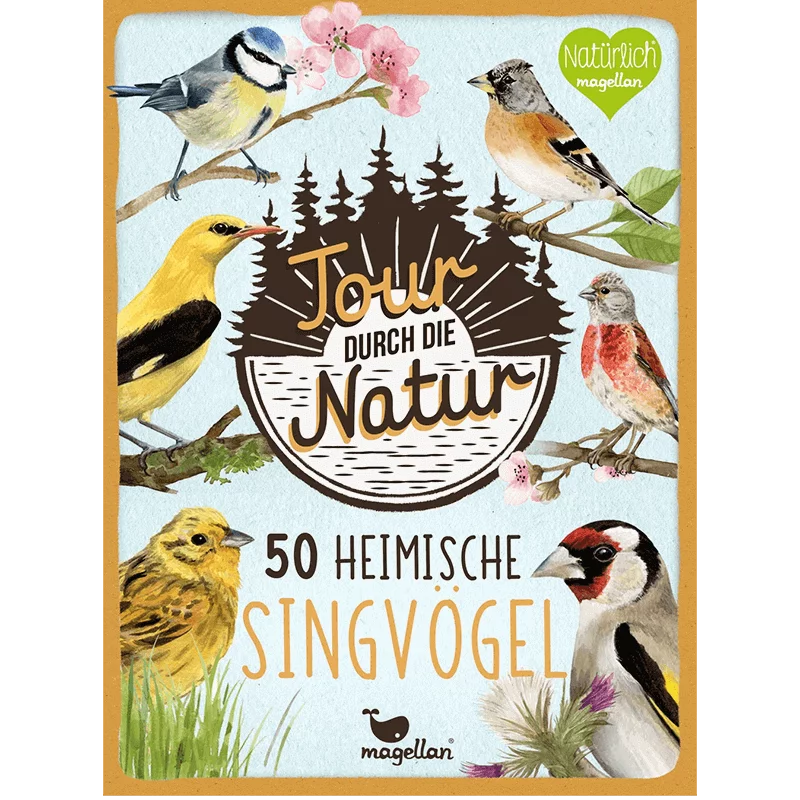 Karten-Spiel "Tour durch die Natur - Heimische Singvögel"