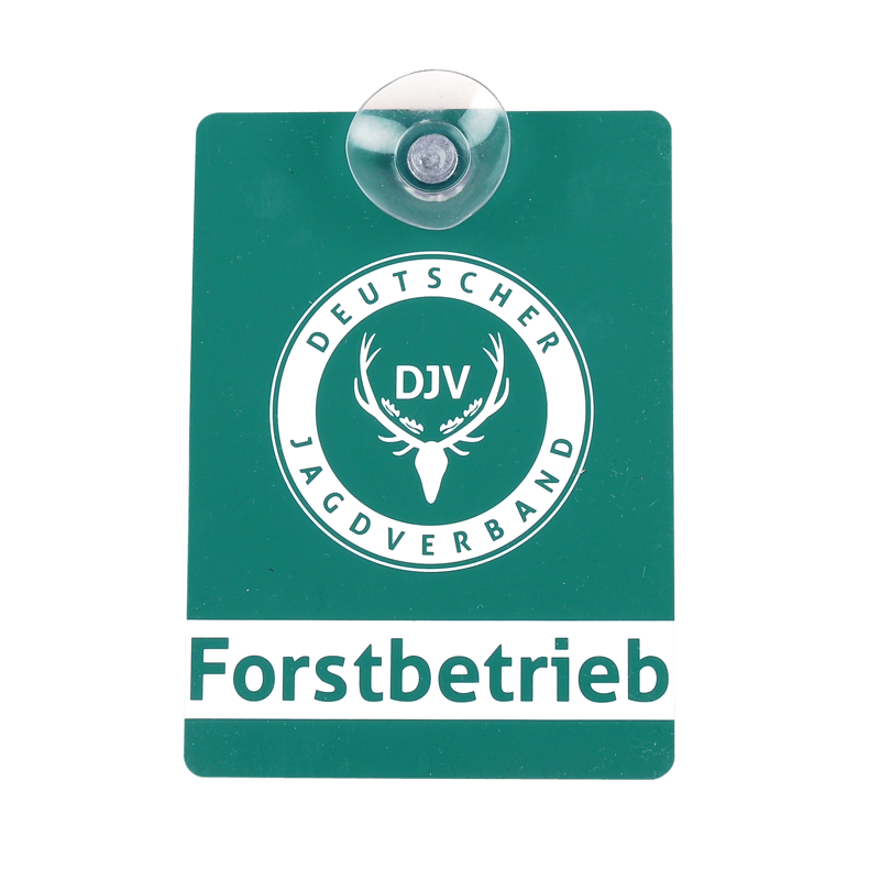 DJV-Autoschild Forstbetrieb