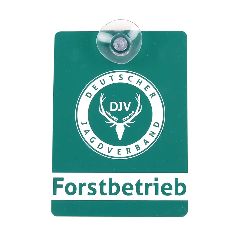 DJV-Autoschild Forstbetrieb