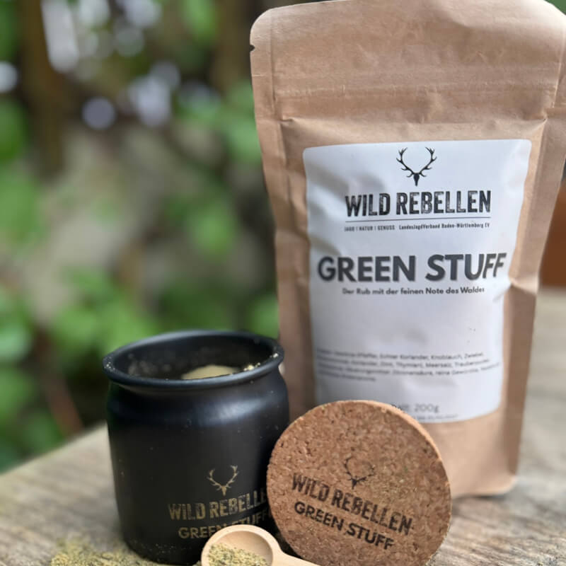 WildRebellen Green Stuff Rub-Gewürzmischung
