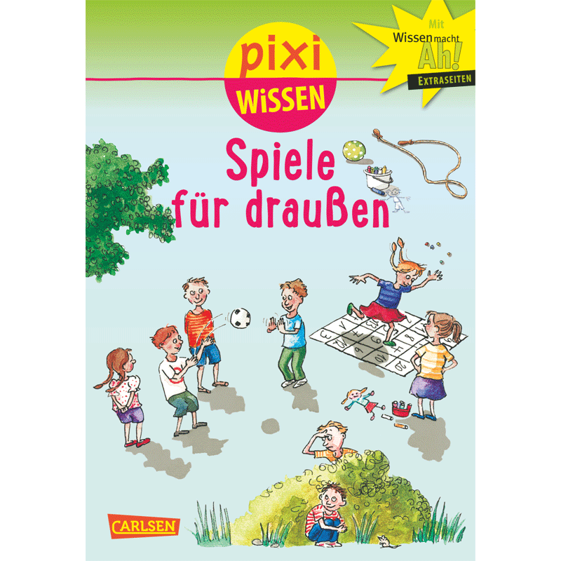 Kinderbuch "Pixi Wissen 64: Spiele für draußen"