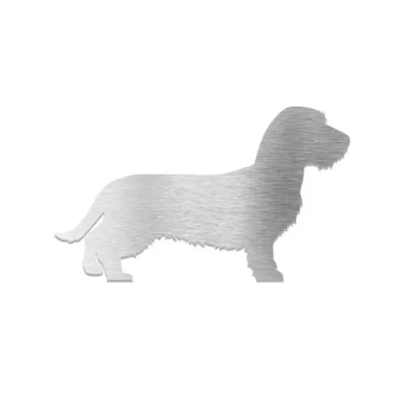 Deko Pin/Anstecker "Rauhaardackel"