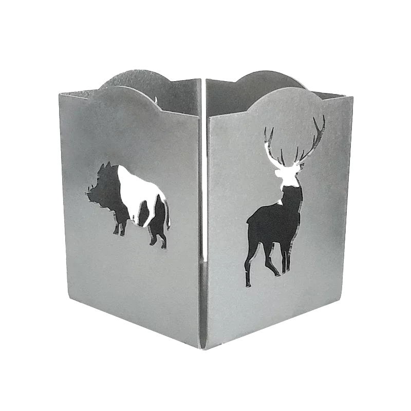 Teelichthalter "Jagd"