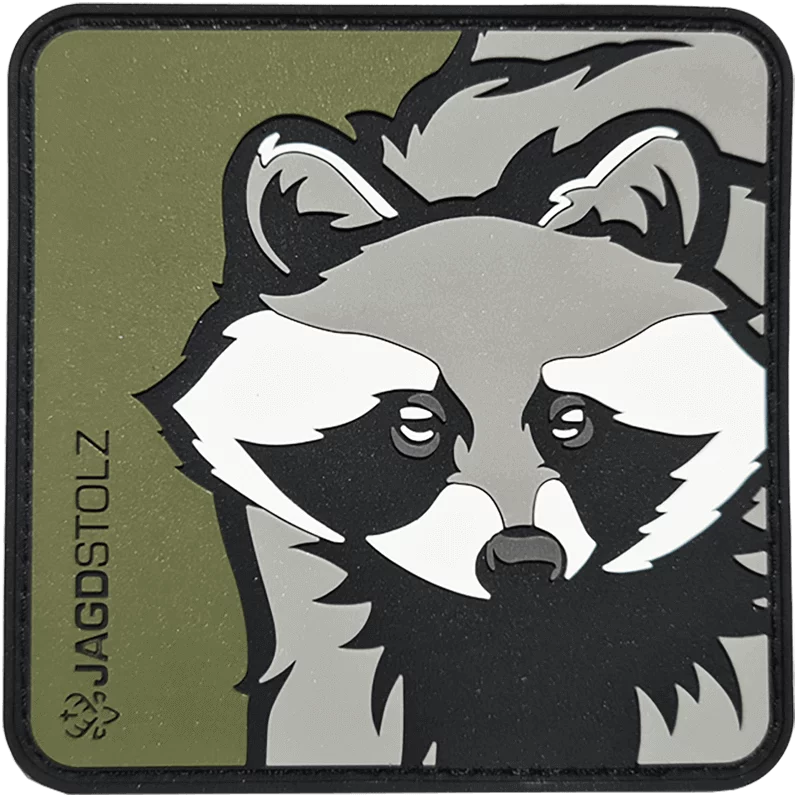 Jagdstolz Patch "Waschbär"
