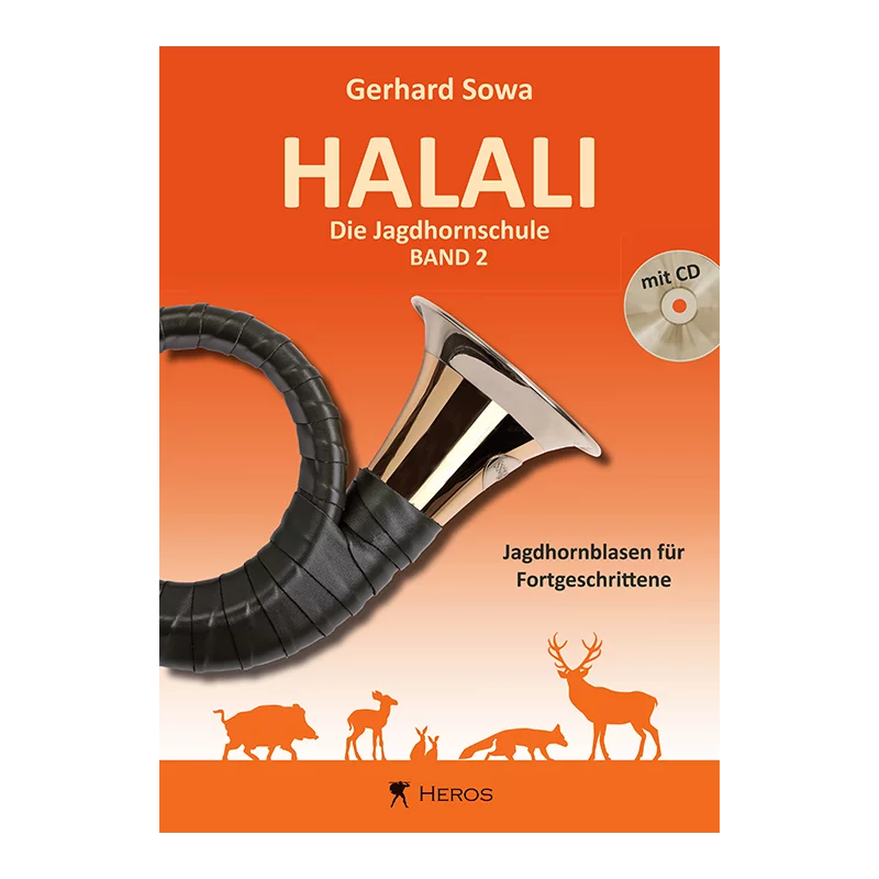 Buch "Halali - Die Jagdhornschule" Band 2, mit CD