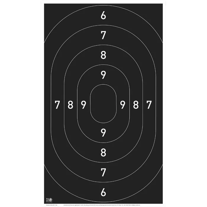 Pistolenscheibe (25m)