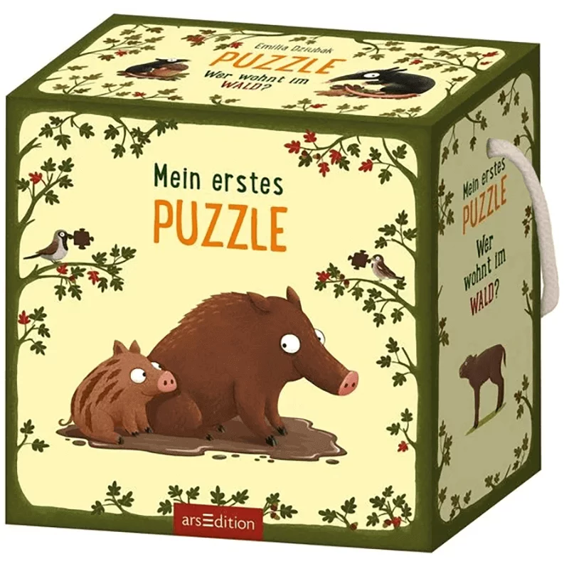 Kinder-Puzzle "Mein erstes Puzzle - Wer wohnt im Wald?"