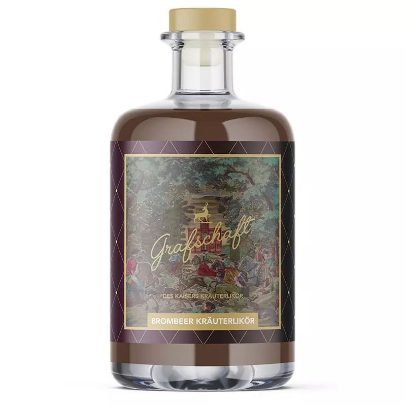 Grafschaft Des Kaisers Kräuterlikör Brombeere