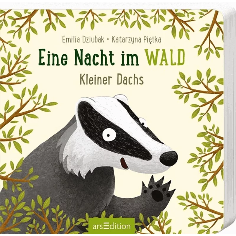 Kinderbuch "Eine Nacht im Wald - Kleiner Dachs"