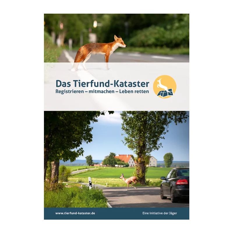 Broschüre "Tierfund-Kataster"
