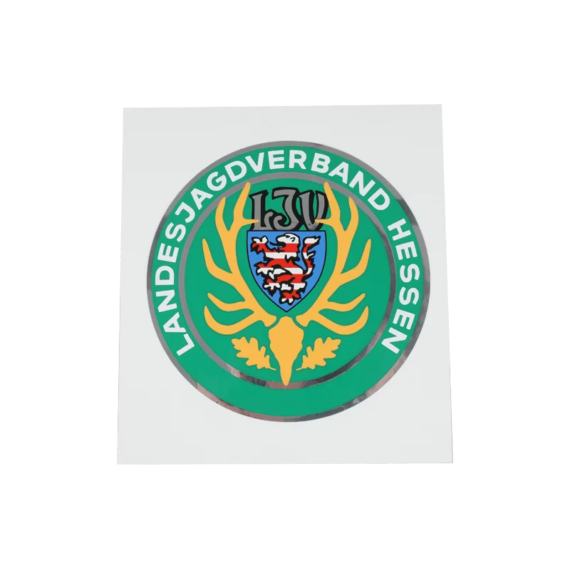 LJV Hessen - Autoaufkleber innen