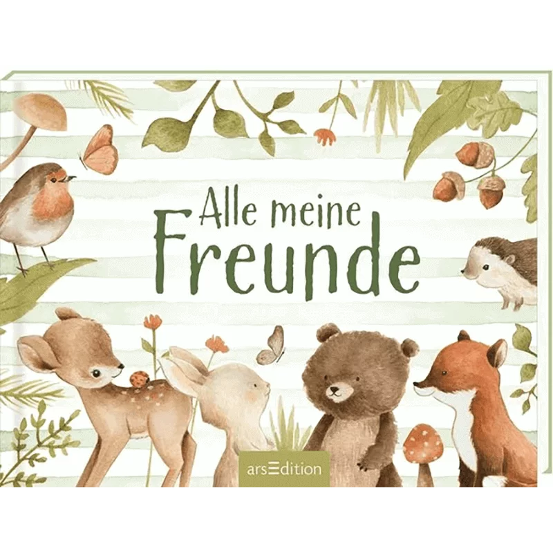 Kinder-Freundebuch "Alle meine Freunde - Waldtiere"