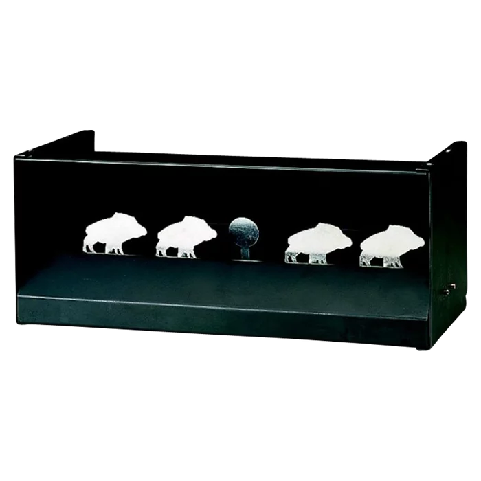 Luftgewehr-Klapp-Zielscheibe "IndoorHunter Wildschwein"