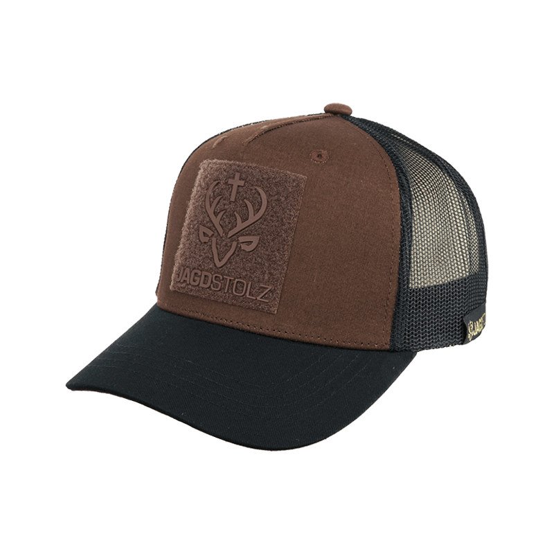 Jagdstolz Trucker Cap mit Patch-Applikation