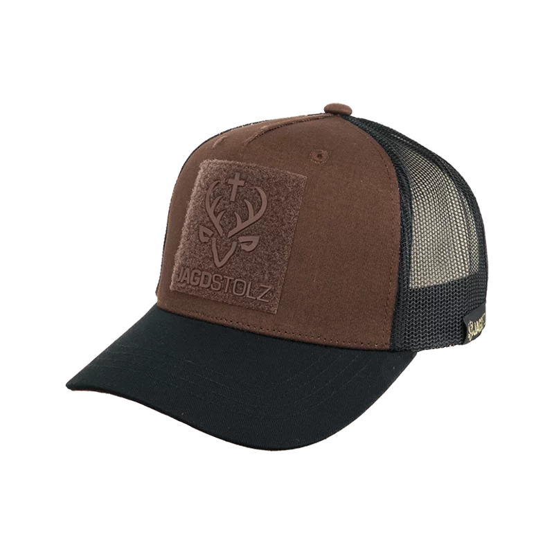 Jagdstolz Trucker Cap mit Patch-Applikation