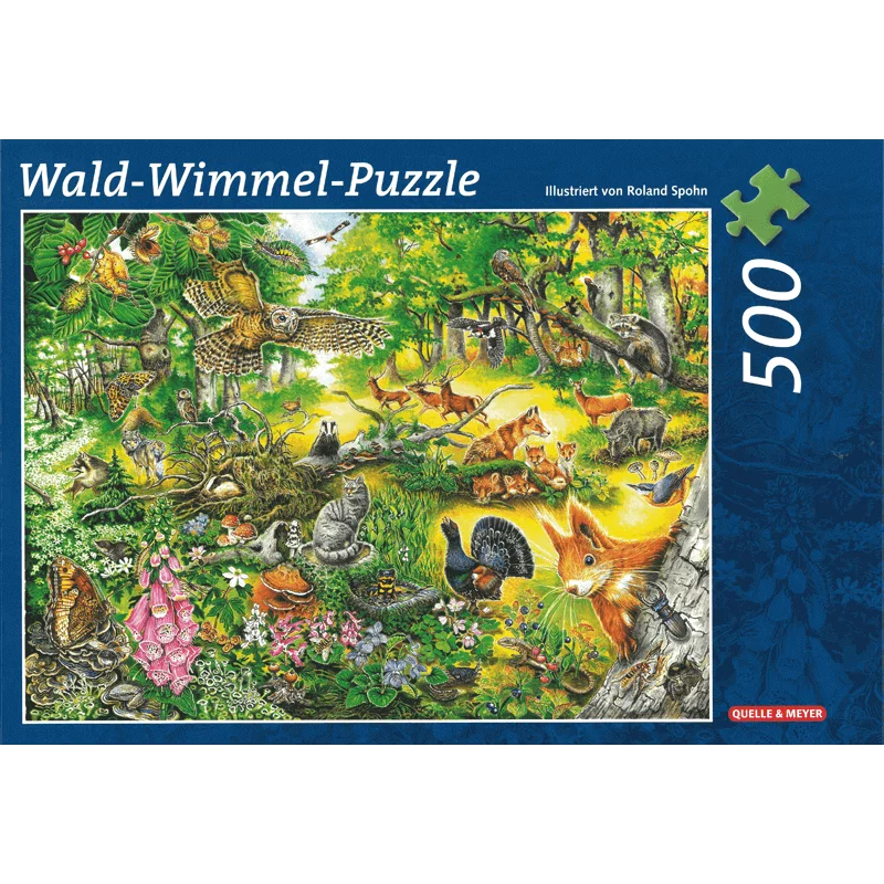 Wald-Wimmel-Puzzle