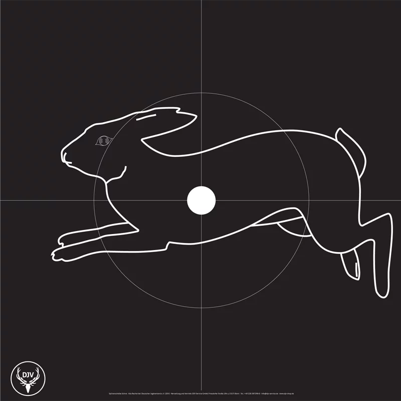 DJV-Splitterscheibe Schrot (Hase)