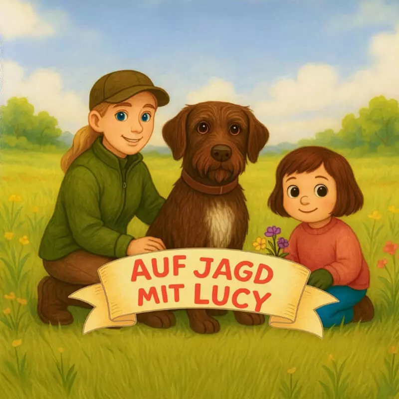 Kinderbuch "Auf Jagd mit Lucy"