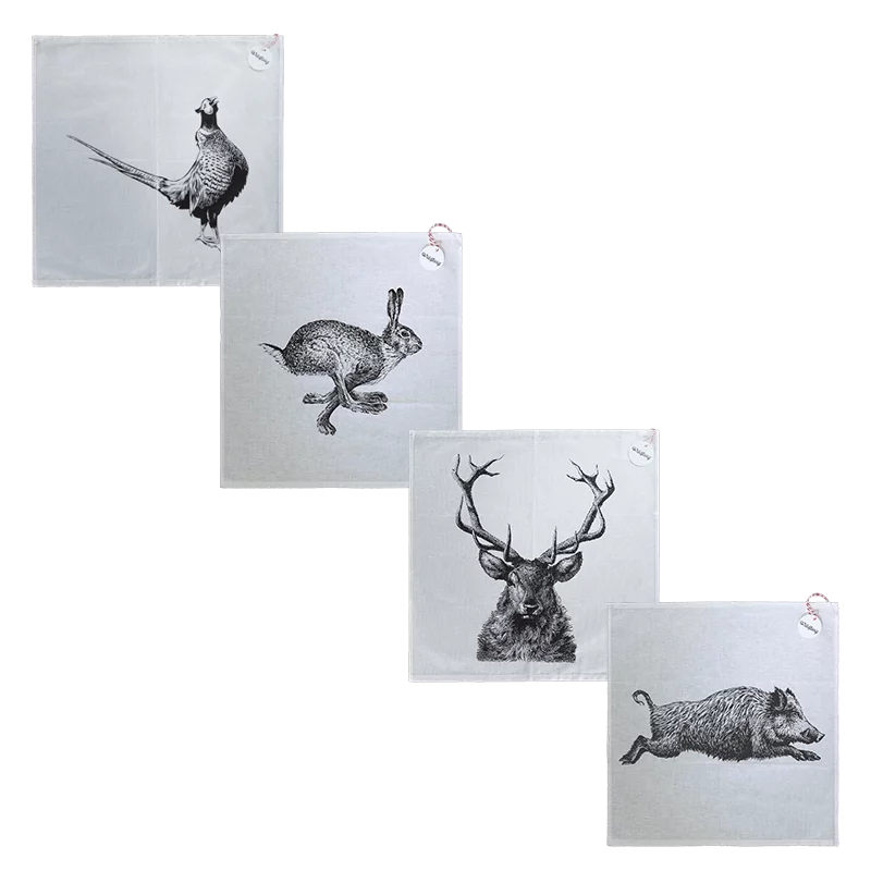 Servietten Halbleinen "Wild"