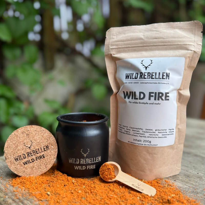 WildRebellen Wild Fire Eintopf-Gewürzmischung 