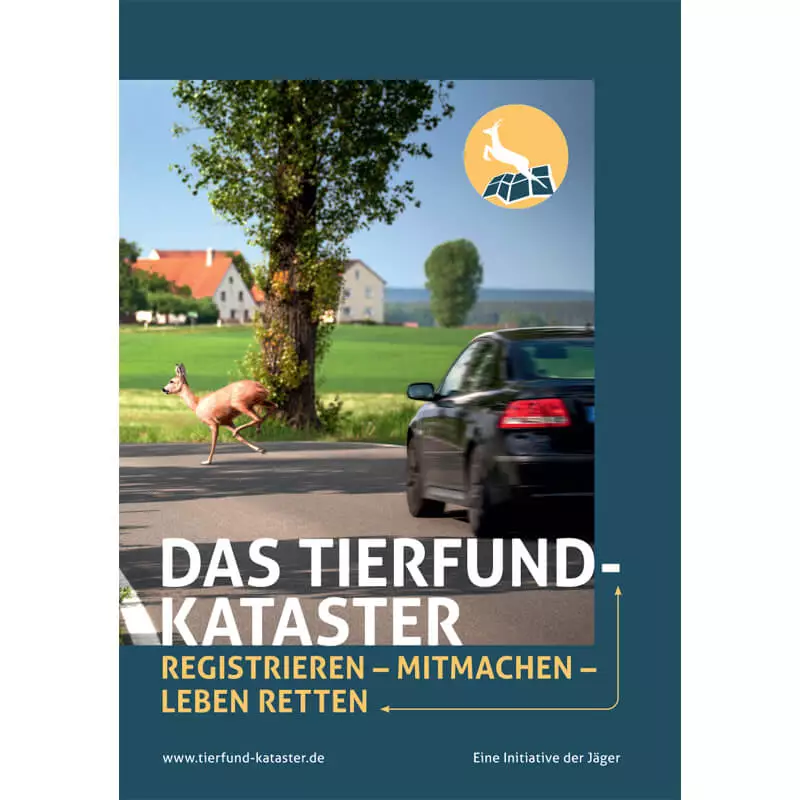 Broschüre "Tierfund-Kataster"