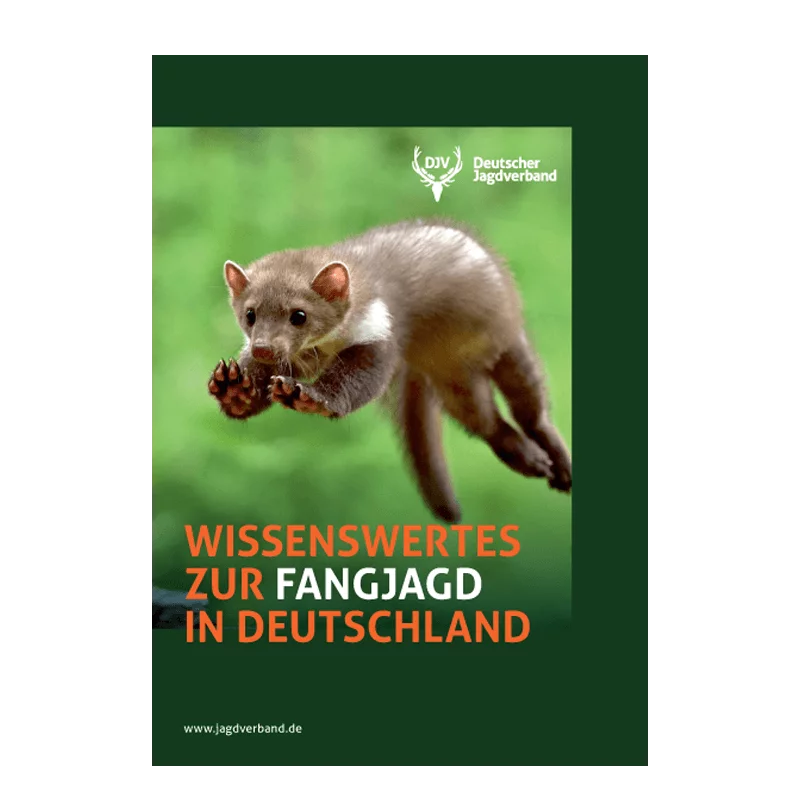 Broschüre "Wissenswertes zur Fangjagd in Deutschland"