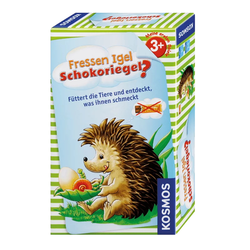 Spiel "Fressen Igel Schokoriegel?"