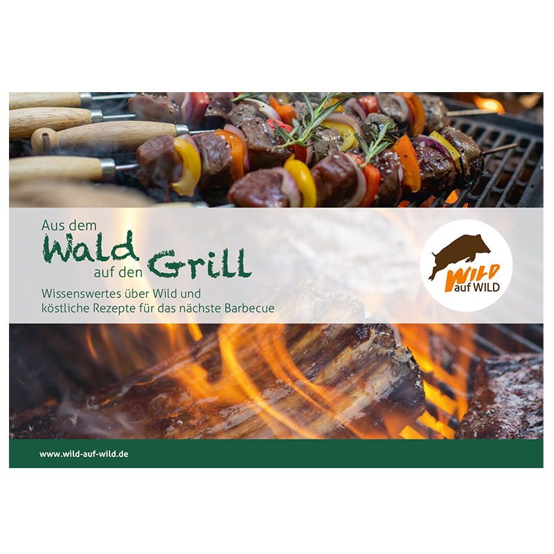 Broschüre "Aus dem Wald auf den Grill"