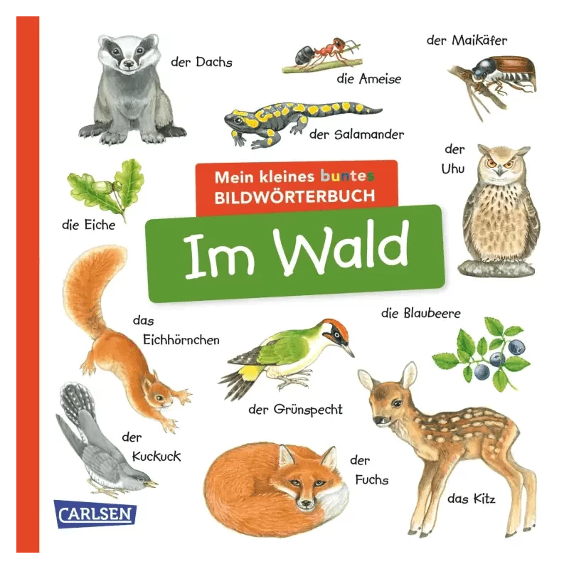 Kinderbuch "Mein kleines buntes Bildwörterbuch - Im Wald"