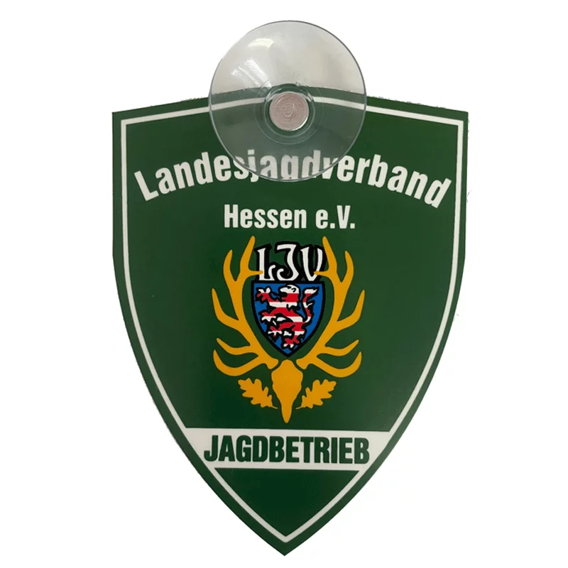 LJV Hessen - Autoschild "Jagdbetrieb"