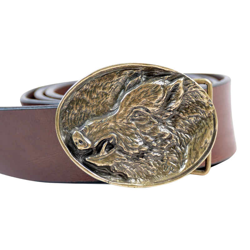 Gürtelschließe "Wildschweinhaupt"