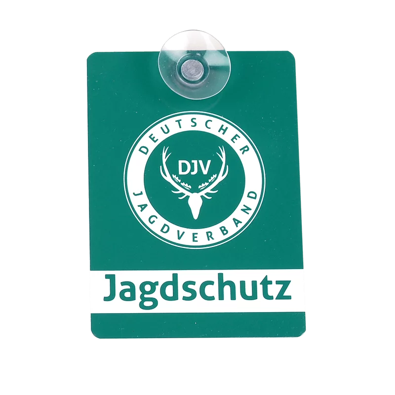 DJV-Autoschild Jagdschutz