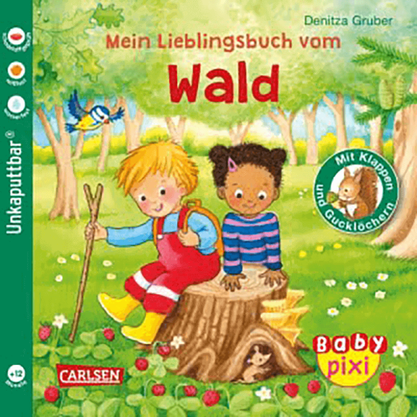 Kinderbuch Baby Pixi 129 "Unkaputtbar: Mein Lieblingsbuch vom Wald"
