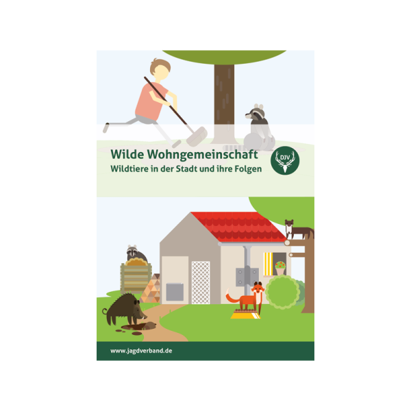 Broschüre "Wildtiere in der Stadt- Wilde Wohngemeinschaften"