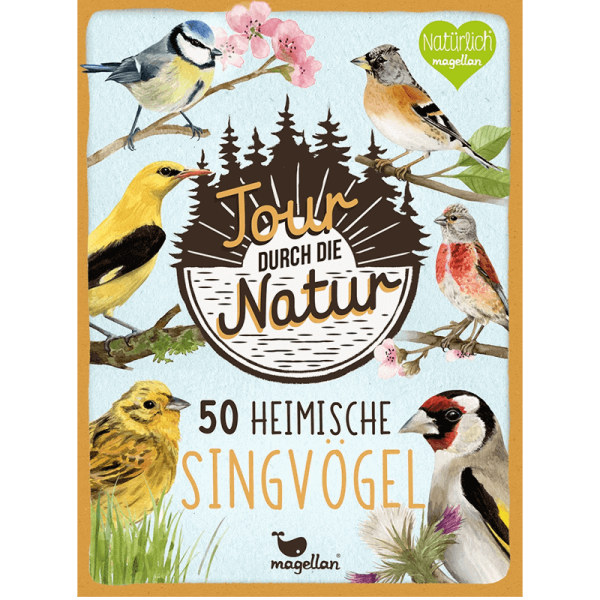 Karten-Spiel "Tour durch die Natur - Heimische Singvögel"
