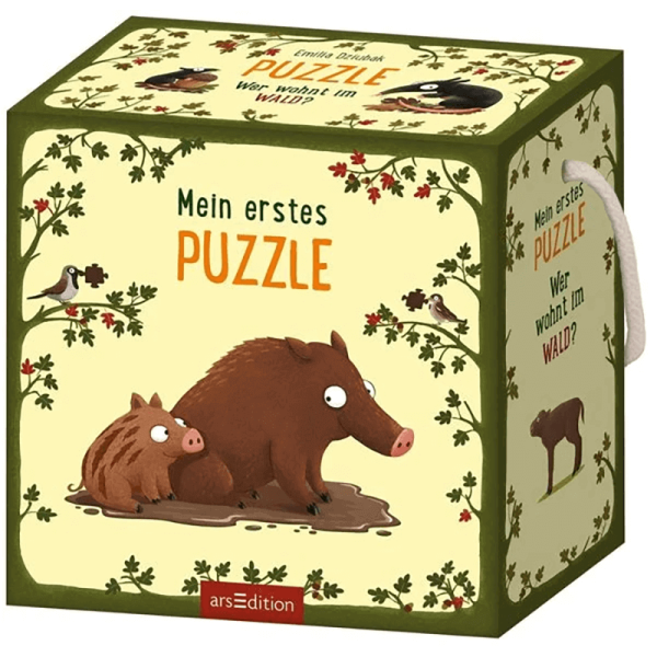 Kinder-Puzzle "Mein erstes Puzzle - Wer wohnt im Wald?"