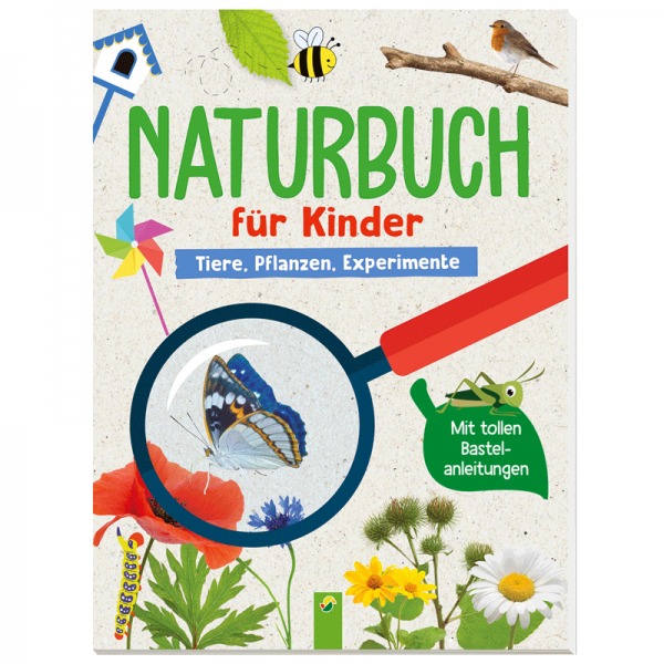 Kinderbuch "Naturbuch für Kinder - Tiere, Pflanzen, Experimente"